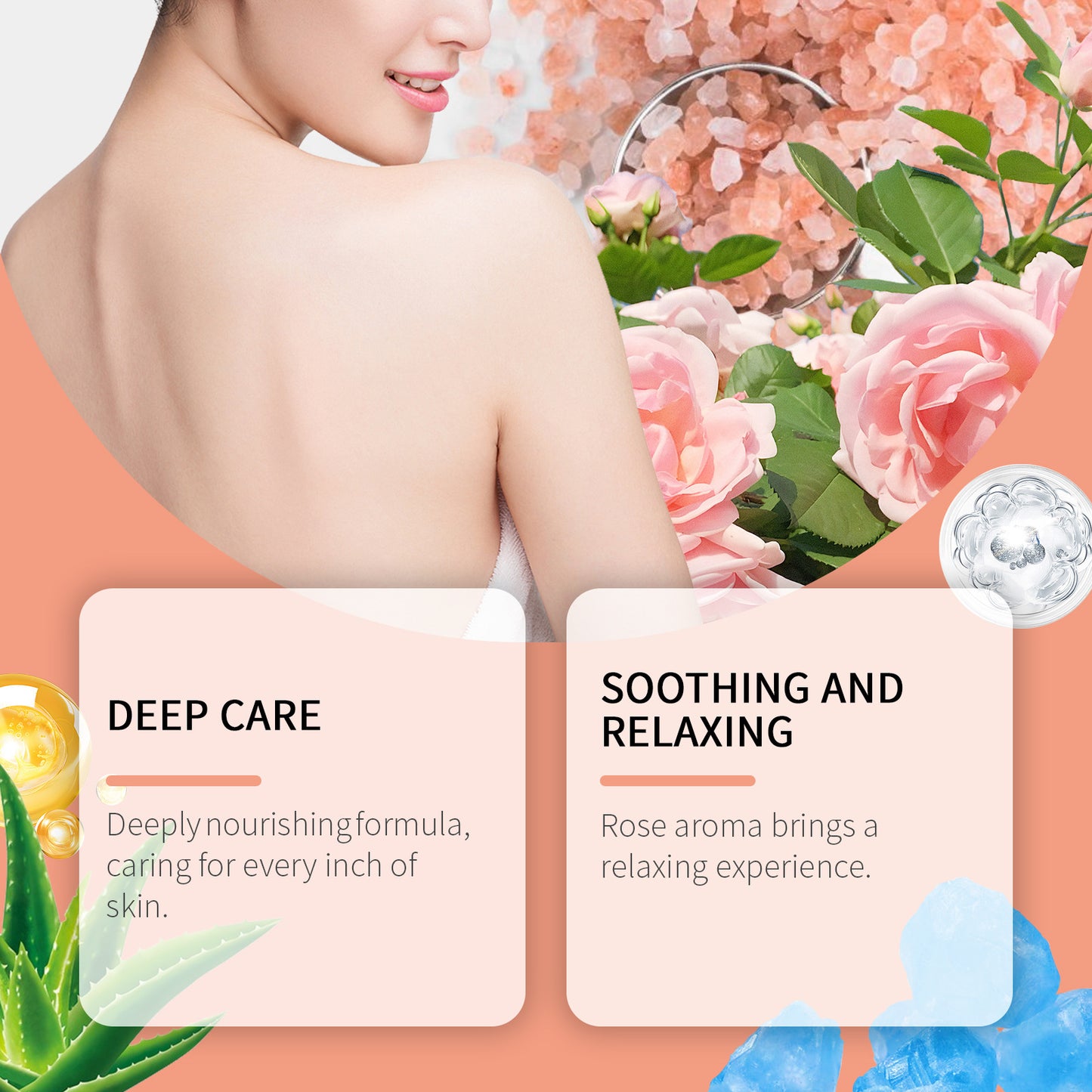 Rose Mineral Bath Salt – Relax, Rejuvenate & Glow Naturally
