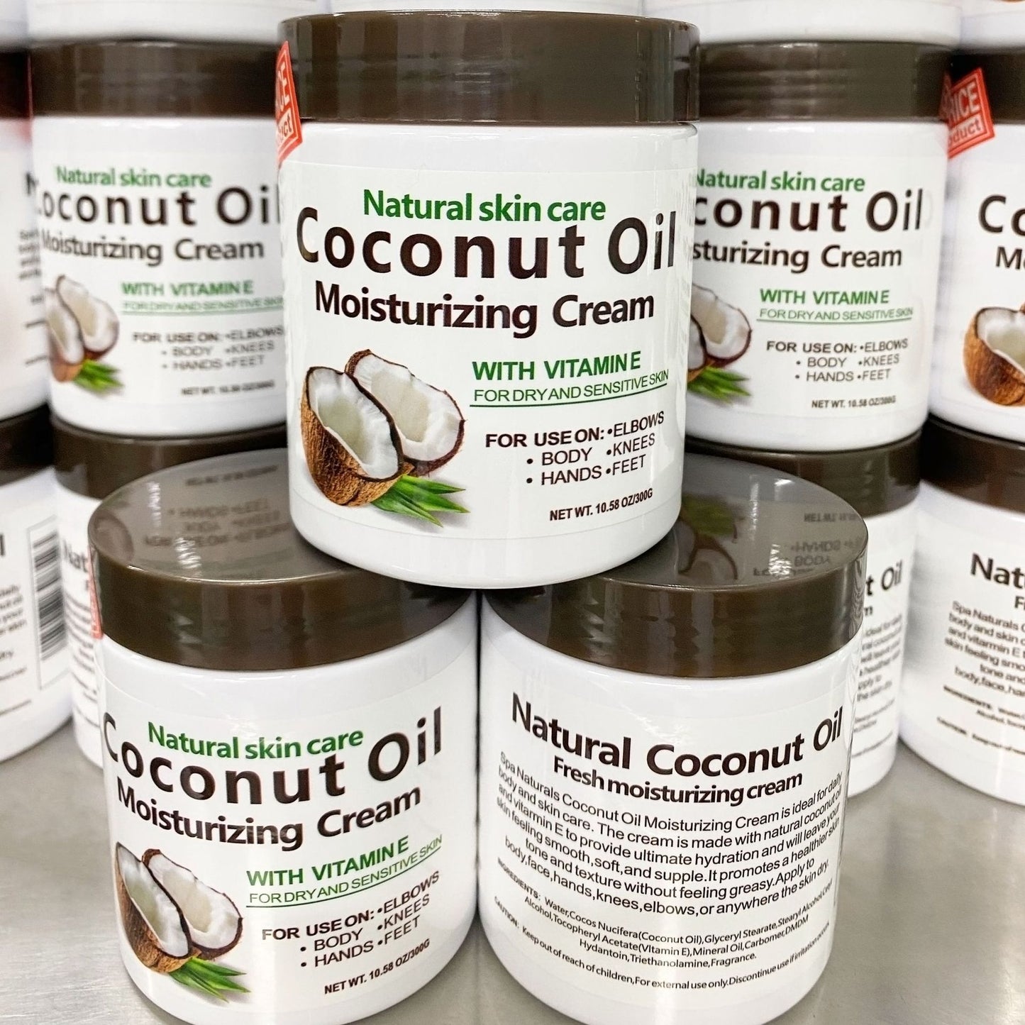 Cream Coconut Moisturizing Cream Firming Nourishing. Oil Control, pore shrinking, moisturizing, brightening skin color, moisturizing, firming, softening skin